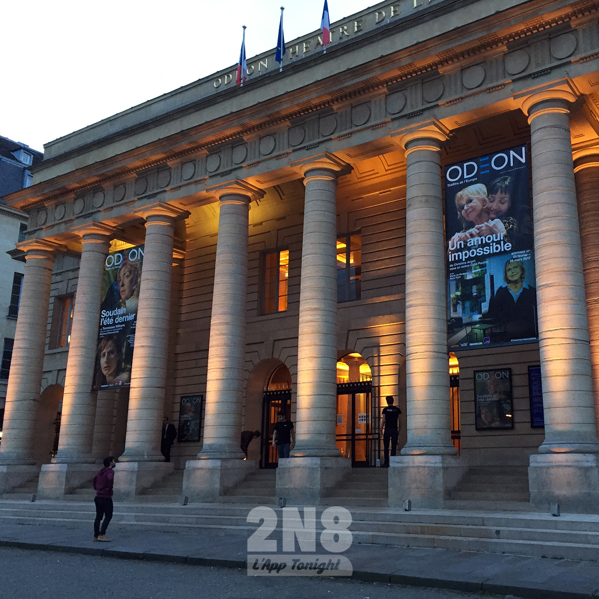 Location Eclairage extérieur façade Musée Paris